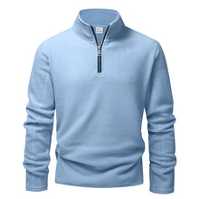 Load image into Gallery viewer, Men's Hoodies Sweatshirts Thicken Warm Fleece Tracksuit for Men Zipper Neck Pullover Men's Winter Clothing Soft Shell Men Hoodie
