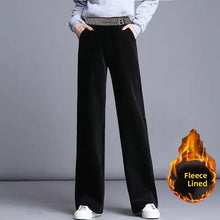 Load image into Gallery viewer, Corduroy Wide Leg Casual Pants
