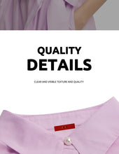 Load image into Gallery viewer, Elegant Summer Office Shirt Dress
