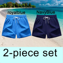 Load image into Gallery viewer, Swim Trunks Swim Shorts for Men Quick Dry Board Shorts Bathing Suit Breathable Drawstring With Pockets for Surfing Beach Summer
