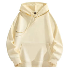 Load image into Gallery viewer, Soft and skin friendly hoodie men's solid color autumn and winter hot selling simple and comfortable sports shirt
