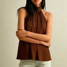 Load image into Gallery viewer, Women's Halter Tops Casual Loose Fit Stylish Solid Color Sleeveless Vest Suitable for Summer
