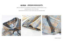 Load image into Gallery viewer, Plaid Casual Long Sleeve Shirt
