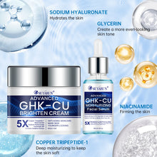 Load image into Gallery viewer, SUYARUN GHK-CU Cream &amp; Serum - Anti-Aging Facial Moisturizer, Firming and Moisturizing for All Skin Types, Suitable for Women.
