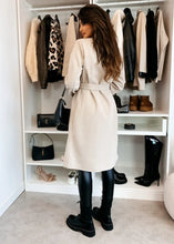 Load image into Gallery viewer, Vintage Double Breasted Wool Trench
