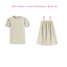 Load image into Gallery viewer, Ribbed Summer Kids Casual Set
