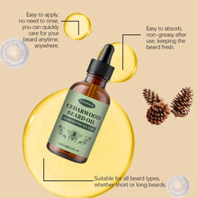 Load image into Gallery viewer, Men Beard Care Oil Moisturizing Growth Shine Soften Beard Strengthen Roots Hair Thicker Styling Care Beard Growing Essential Oil

