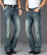 Load image into Gallery viewer, Flared Jeans Loose Men Jeans
