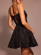 Load image into Gallery viewer, Elegant Lace-Up A-Line Summer Dress
