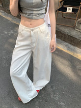Load image into Gallery viewer, Women's Clothing Black Jeans Tie Dye Bleached Irregular Design Gradient Multi Color Female Denim Fashion Unique Colorful Cool
