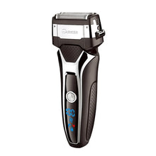 Load image into Gallery viewer, Surker Electric Shaver for Men Rechargeable Intelligent Reciprocating Type Razor Washable Digital LCD Display Shaving Machine

