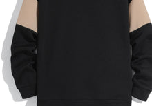 Load image into Gallery viewer, Men's patchwork color hoodie light fleece hoodie long sleeve hoodie sports hoodie

