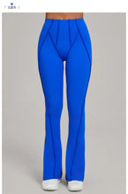 Load image into Gallery viewer, Gym Workout Women's Wide-Leg Tight-Fitting Hip-Lifting Yoga Flared Pants Dance High-Waist Flared Casual Outdoors Sports Trousers
