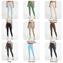 Load image into Gallery viewer, Hearuisavy Summer Super Soft Fabrics High Waist Leggings Gym Yoga Pants Running Workout Tights Push Up Sports Leggings Women
