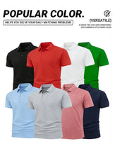 Load image into Gallery viewer, Poland Coat Of Arms Print Polo Shirt Mens Casual Breathable Lapel Tops Basic Short Sleeve T-Shirts Summer Commuting Male Clothes
