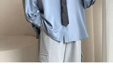 Load image into Gallery viewer, Loose Office Button Shirt Women
