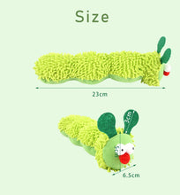 Load image into Gallery viewer, Cat Chew Toys Caterpillar Catnip Molar Toy Silvervine Cat Teaser Interaction Toy Clean Mouth Kitten Toy Pet Supplies Accessories
