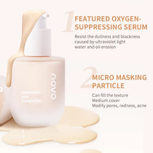 Load image into Gallery viewer, NOVO Moisturizing Lightweight Foundation Make-Up Can Create Natural And Soft Skin With Good Makeup Holding And Blemish Effect,
