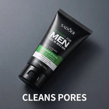 Load image into Gallery viewer, Men Glacier Mud Salicylic Acid Cleanser Long Oil Control Deep Purify Pores Wash Daily Grime Soft Coarse Skin Facial Cleanser
