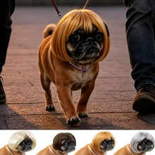 Load image into Gallery viewer, Pet Wig Accessories Dog Headdress Funny Costume Puppy Cosplay Dress Up Cute Pet Wig Cosplay Funny Props Head Accessories
