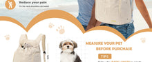 Load image into Gallery viewer, Pet Travel Chest Backpack Large Capacity Portable Breathable Handbag Outdoor Travel Cat and Dog Bag
