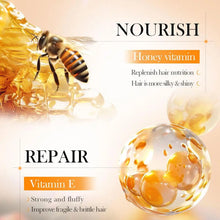 Load image into Gallery viewer, Hair Care Essence Capsules Bee-Infused For Women &amp; Men Hair Care Oil Smooth Repair Damaged Hair Treatment Serum,Vitamin A,E,H,B5
