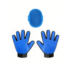 Load image into Gallery viewer, 2-in-1 Deshedding Glove Bath Set
