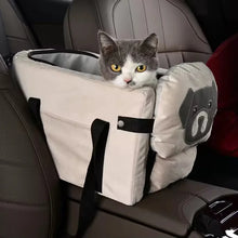 Load image into Gallery viewer, Pet Dog Cat Carrier Backpack Central Console Car Seat Travel Bag Portable Safety Booster Seat For Small Dogs Cats Outdoor Travel
