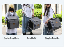 Load image into Gallery viewer, Bicycle Carrying Cat Bag Dog Bag Pet Bag Portable Backpack For Outdoor Use Suitable For Carrying Bicycles And Motorcycles
