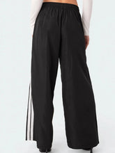 Load image into Gallery viewer, Striped Drawstring Casual Cargo Pants
