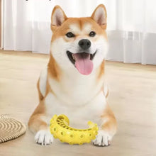 Load image into Gallery viewer, Dog Teething Toy Chew Stick Bite Resistant Fun Leak Proof Food Toy Pet Teether Cleaner Stick

