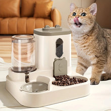 Load image into Gallery viewer, Pet large-capacity feeder integrated automatic water dispenser cat food bowl dog feeding bowl cat bowl dog bowl pet supplies
