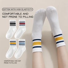 Load image into Gallery viewer, Preppy Stripe Kids Sock Set

