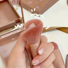 Load image into Gallery viewer, 5Pcs Portable Makeup Brush Set With Mirror -  Foldable Travel Kit ，Mini Makeup Brush Set Travel Makeup Brush Set
