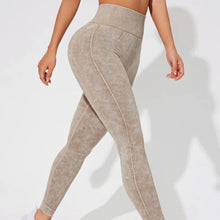 Load image into Gallery viewer, Women Vintage Leggings Gym Fitness Athletic Workout Elastic Leggins Good Elastic Yoga Pants Push Up Sports Training Tights
