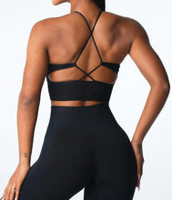 Load image into Gallery viewer, Embrace Seamless Sports Bra Women Backless Gym Bra Tops Padded Yoga Bras Push Up Running Sports Bras Workout Bralette Sportswear
