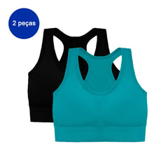 Load image into Gallery viewer, 2 Pieces Women's Gym Tops, Women's Tops, Women's Bra, Sexy Bras, Sports Bras, Academy, Women's Sutians

