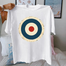Load image into Gallery viewer, Bullseye Classic Target Cotton T-Shirt
