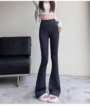 Load image into Gallery viewer, Leggings Women Gothic Sexy Girl Womens Clothing Seamless Leggings Bell-bottomed Pants Women Y2k Shark Pants Winter High Street

