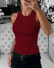Load image into Gallery viewer, Women Summer Tank Tops Ladies Casual Sleeveless Slim Vest Tops
