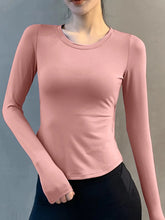 Load image into Gallery viewer, Yoga Tops for Women, Long-Sleeved Autumn and Winter Fitness Wear, Sports Clothing, Running Training Wear, Basketball Training Wear, Quick-Dry Clothing, Pilates Training Wear, Professional Morning Running High-End Sport
