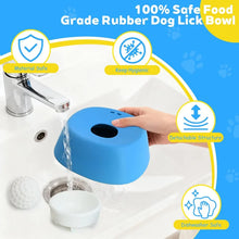 Load image into Gallery viewer, Anti-Choking Slow Feeder Dog Bowl Non-Slip 3/4 Cup - Lick Toy for Liquid Treats Bone Broth Ice Cream Yogurt
