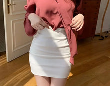 Load image into Gallery viewer, Women's Skirt Tight Female Skirts High Waist Wrap Coquette Sexy Modest Stylish Clothing Trend 2025 Summer Casual Luxury Elegant
