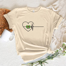 Load image into Gallery viewer, Women T-shirts Brazil T-shirts Women Y2K Graphic Funny Tee Female Harajuku Clothes
