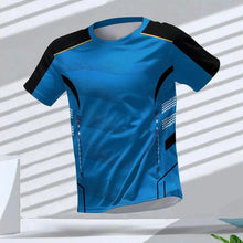 Load image into Gallery viewer, Men's T-shirts Sport Running T-shirt Men Quick-drying Breathable Short Sleeve Round Neck Gym Top Outdoor Workout Men Clothing
