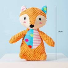 Load image into Gallery viewer, Pet Plush Toy Cat Dog Puzzle Toy Cute Animals Bite Resistant Interactive Squeaky Pet Dog Teeth Cleaning Chew Toy Pet Supplies
