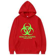 Load image into Gallery viewer, Homixide Gang Mosh Pit Control Hoodie Men Women Hip Hop Oversized Sweatshirt Playboi Carti Opium Merch Sweatshirt HXG Clothes
