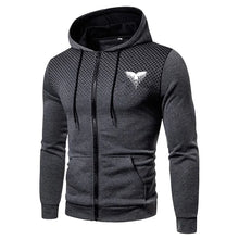 Load image into Gallery viewer, Men's Tracksuit Zipper Coat and Black Sweatpants Outdoor Casual Sporty Hoodie Jogging Suit Male Autumn Training Set Sweatshirts
