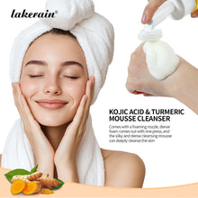 Load image into Gallery viewer, Turmeric Kojic Acid Cleansing Mousse
