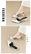Load image into Gallery viewer, Women's High Heels Summer Slippers Women Sandals Fashion Classic Pointy Open Toe Stiletto Heels Sexy 2026 High-heeled Slippers
